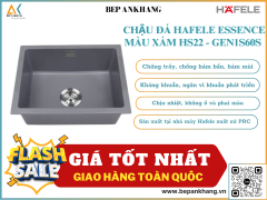 CHẬU ĐÁ HAFELE ESSENCE MÀU XÁM HS22 - GEN1S60S 577.25.500